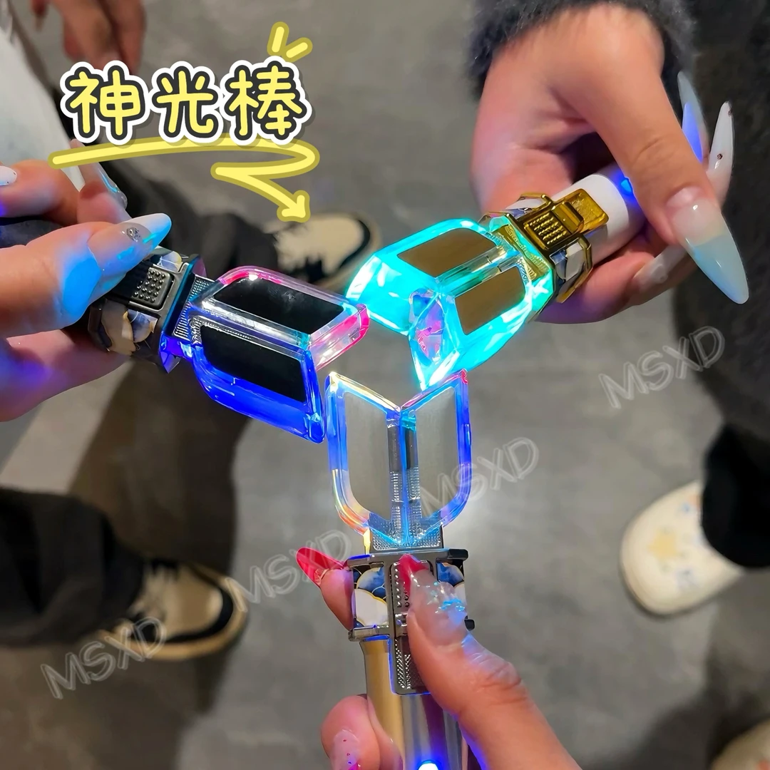 新款迪迦神光棒奥特曼变身召唤器创意发光充电防风打火机个性礼物