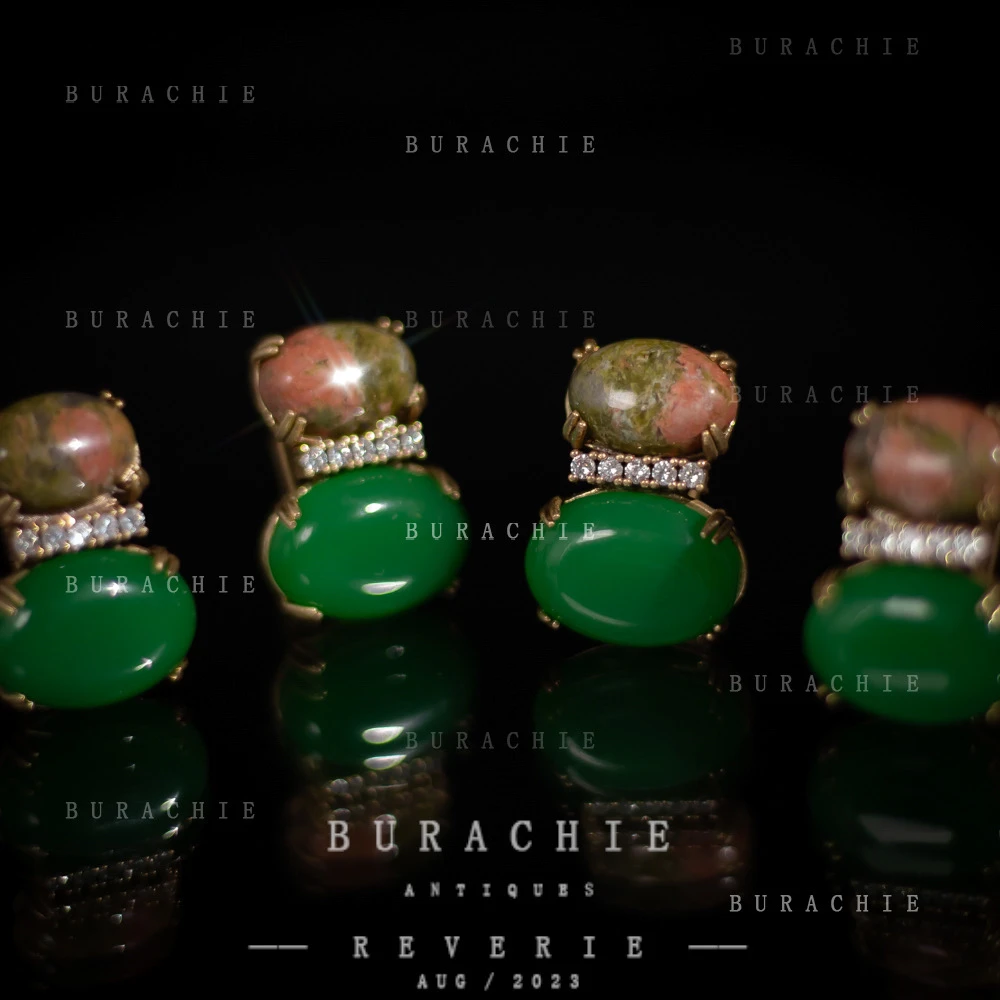 铜合金仿水晶耳饰 【3283】周年珍藏英｜经典原标克拉款Crown