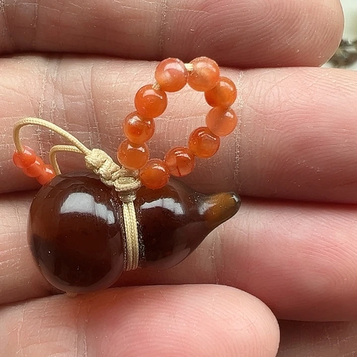 琥珀未镶嵌珠宝奇石蜜蜡小胡芦