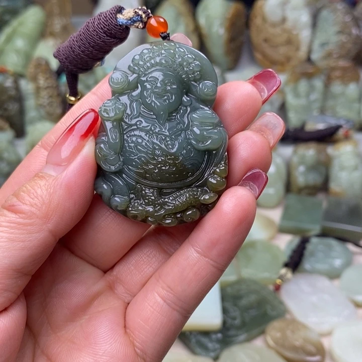 和田玉挂件未镶嵌