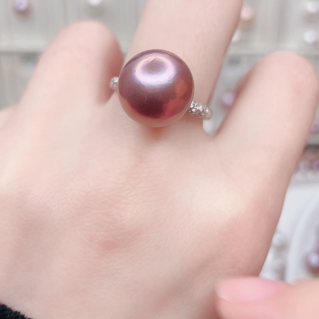 淡水珍珠吊坠(赠链)合金