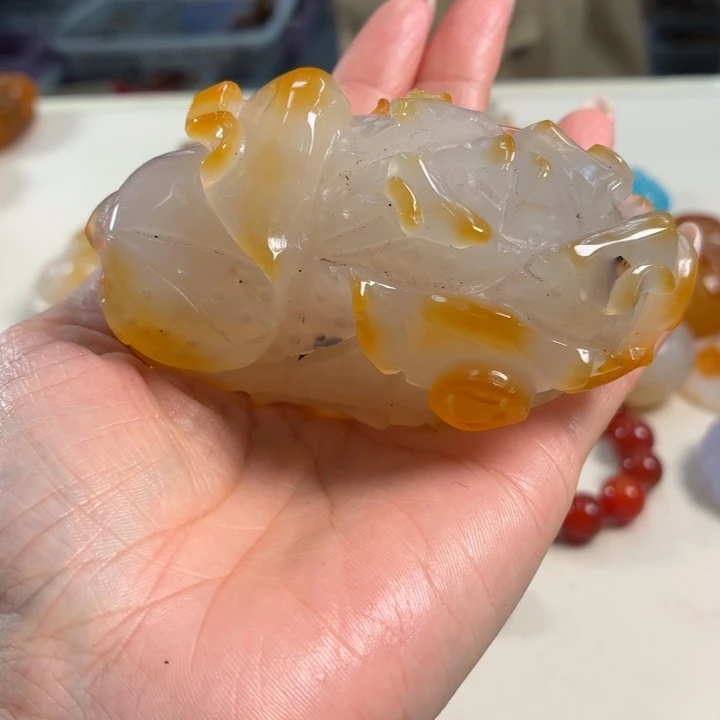 玛瑙/玉髓未镶嵌吊坠(不含链)