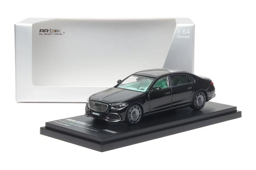 AR 1:64 奔驰 博速 S850 迈巴赫 Masterpiece 曜石黑 合金车模