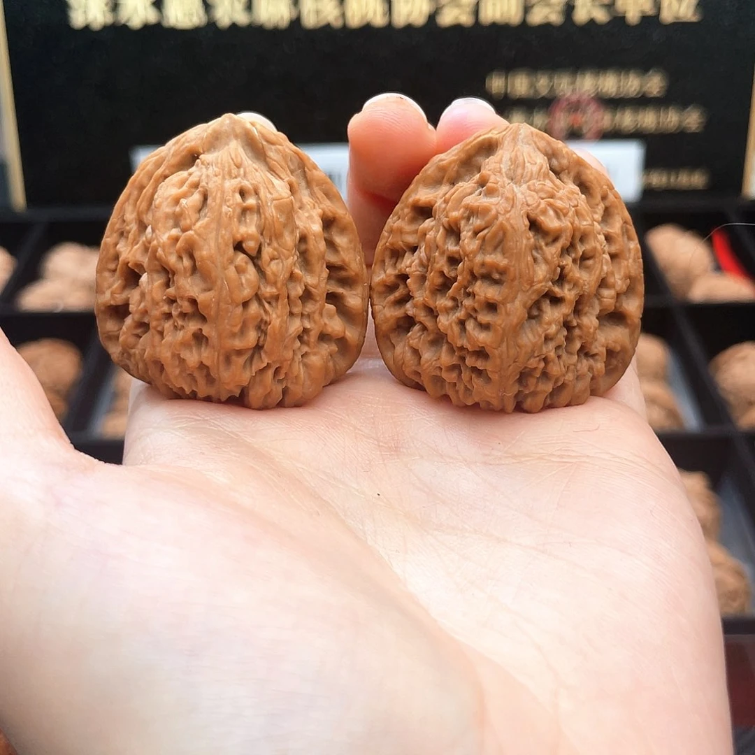 把件文玩核桃?****康3S-3902全品涿鹿红三角疆高炮