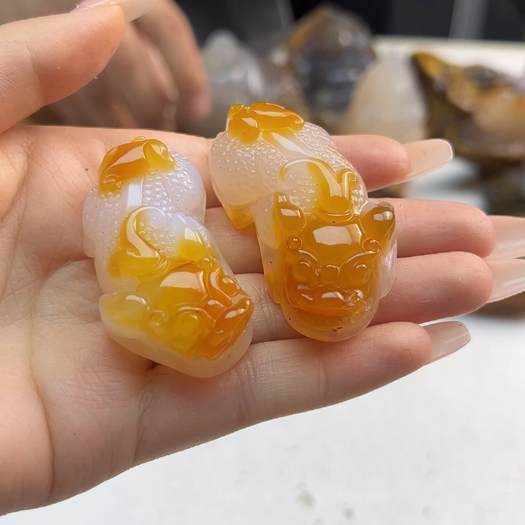 玛瑙/玉髓合金颈饰