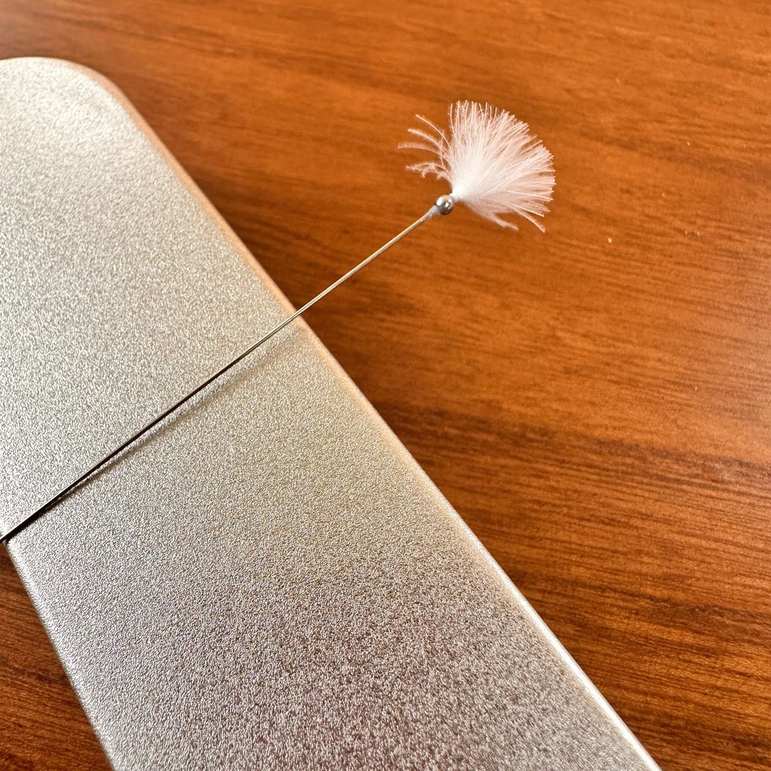 （珠头毛毛）银针鹅毛棒采耳挖耳勺不伤耳掏耳朵挖耳朵止痒家用工具