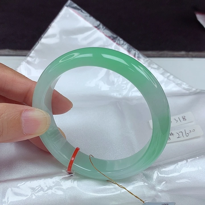 翡翠未镶嵌手镯58圈0318