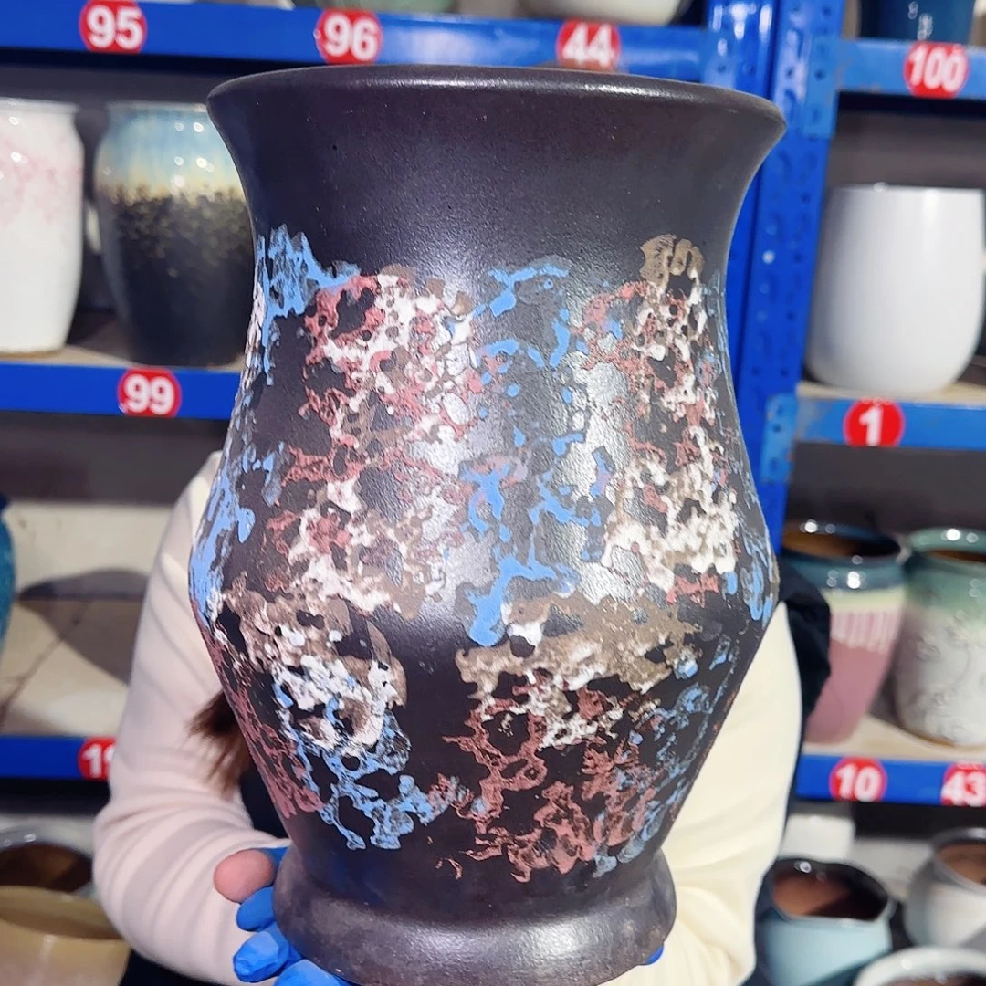 紫砂花盆高30口20