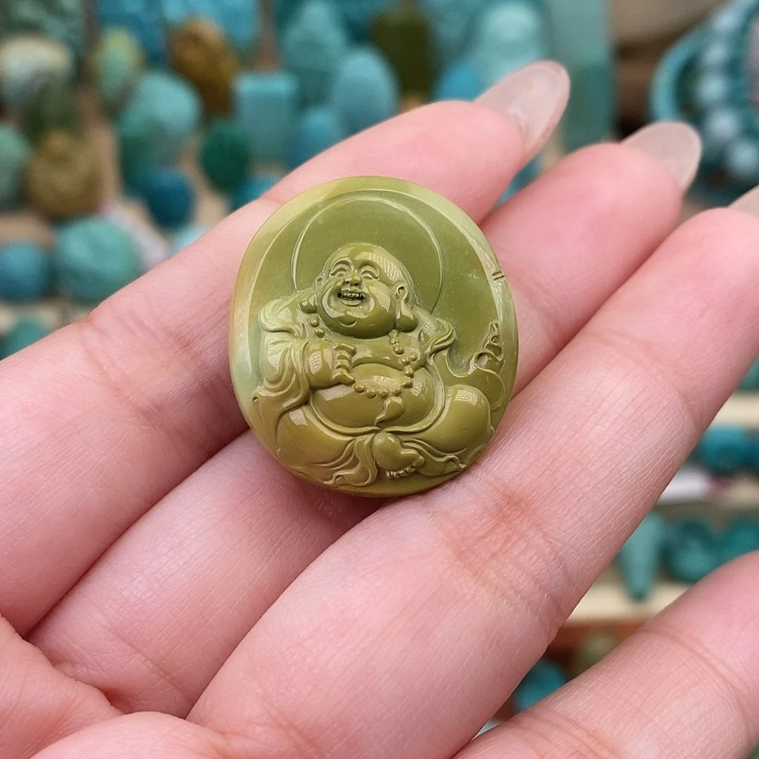 未镶嵌绿松石珠宝奇石