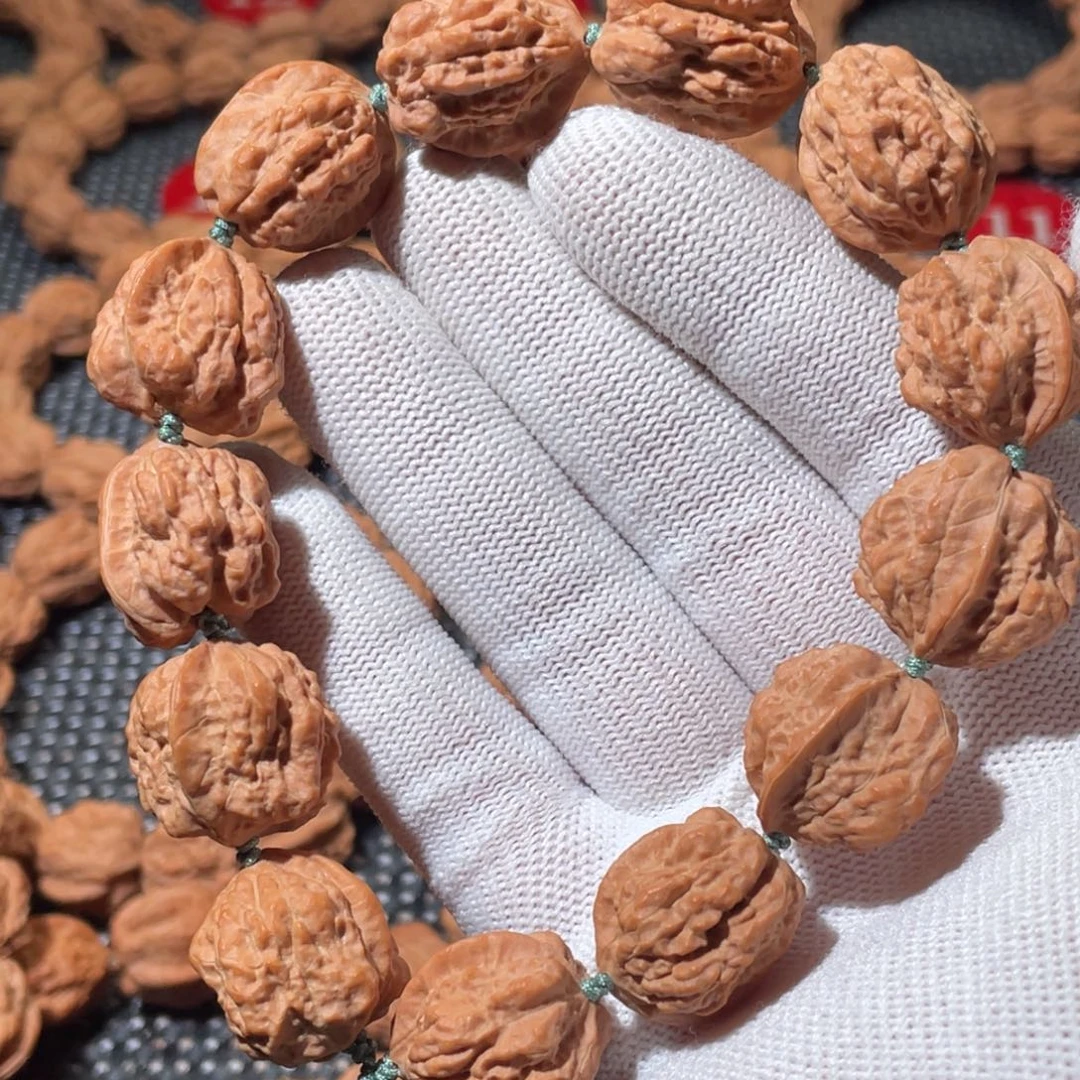 文玩核桃手串嵩山蛤蟆头异形体验款