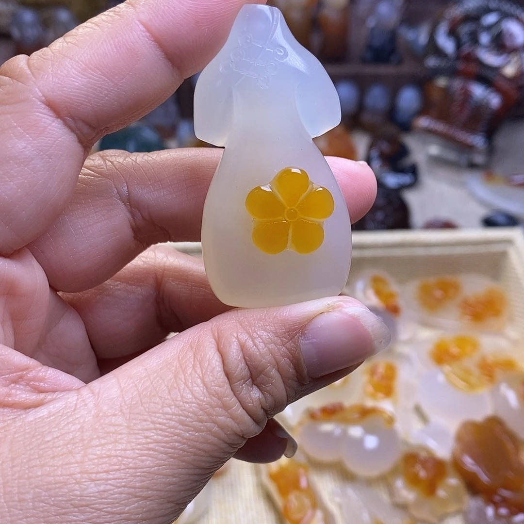 玛瑙/玉髓未镶嵌颈饰