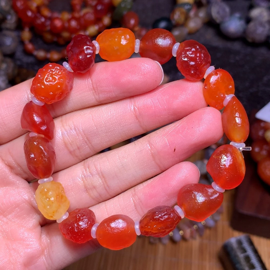 未镶嵌玛瑙/玉髓珠宝半成品