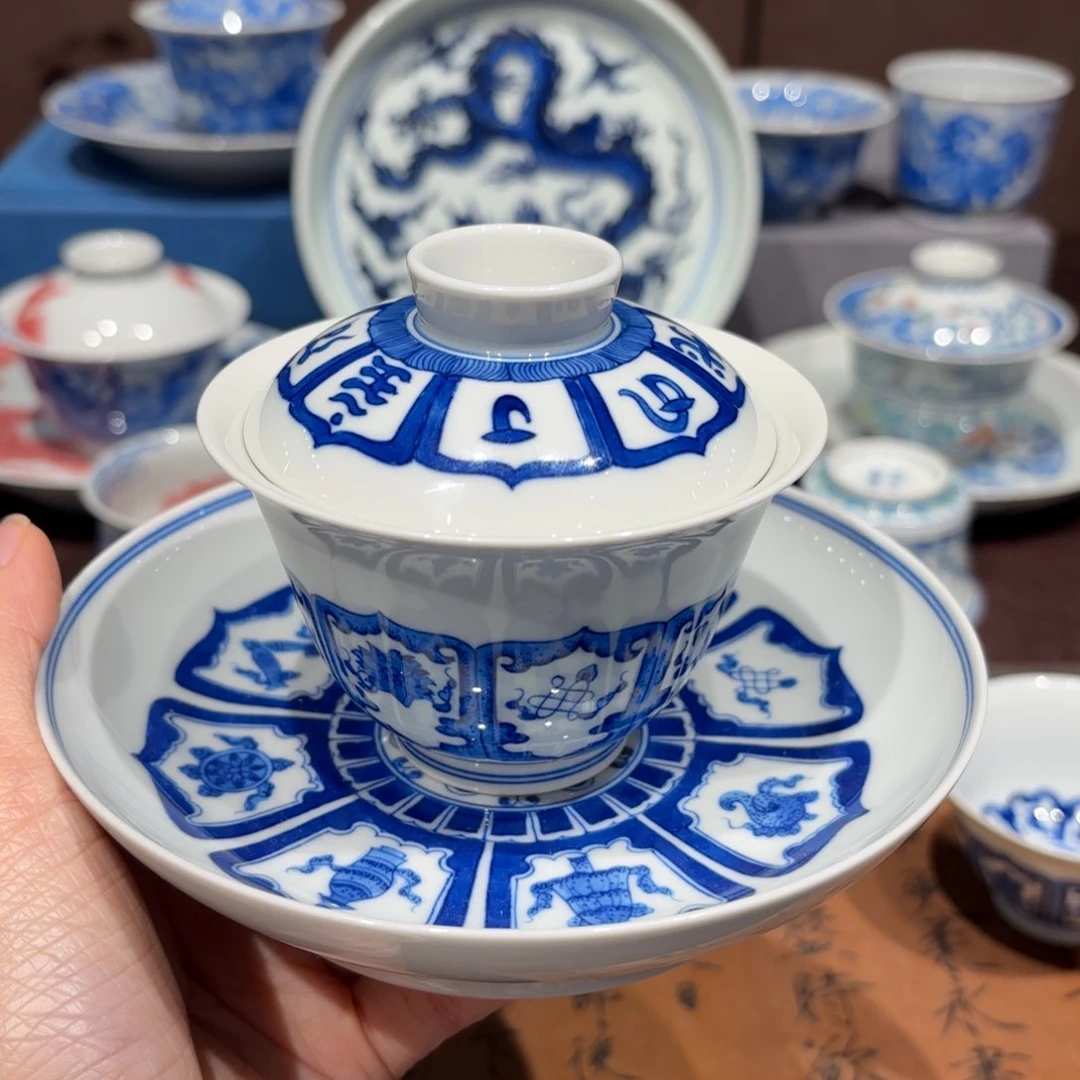 瓷片景德镇纯手工手绘