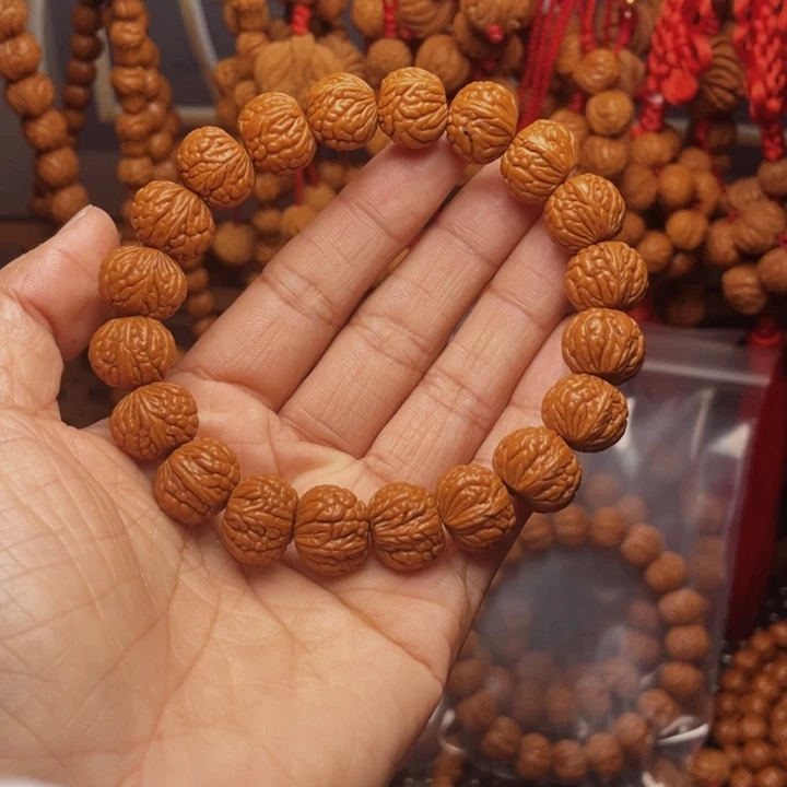 皮***皮木质类龙纹桃枭挂件j