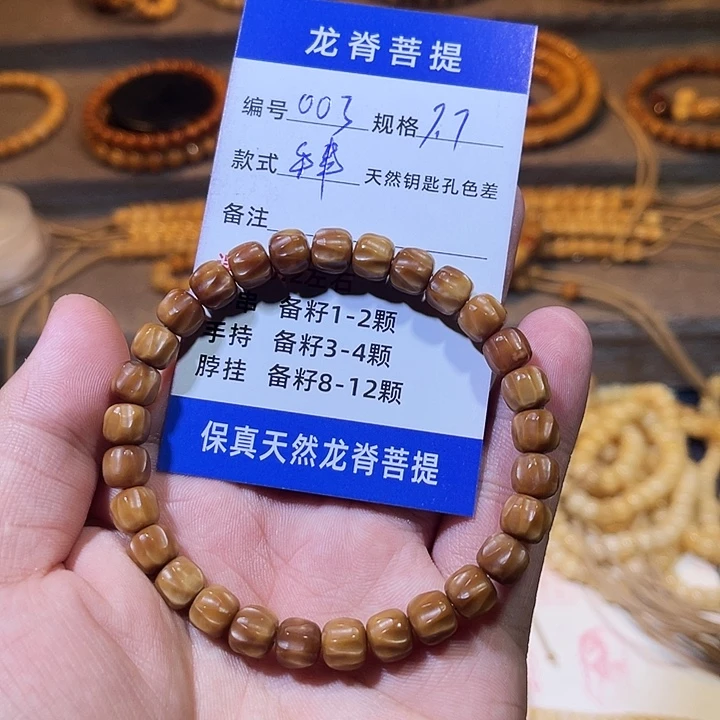W***x菩提根/象牙果吊坠龙脊百香手串