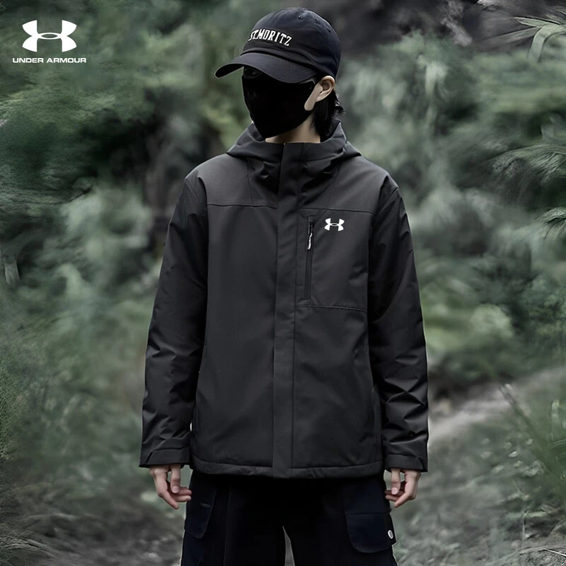 【福利专属】UA安德玛男款三合一外套秋冬新款STORM2.0运动连帽夹克