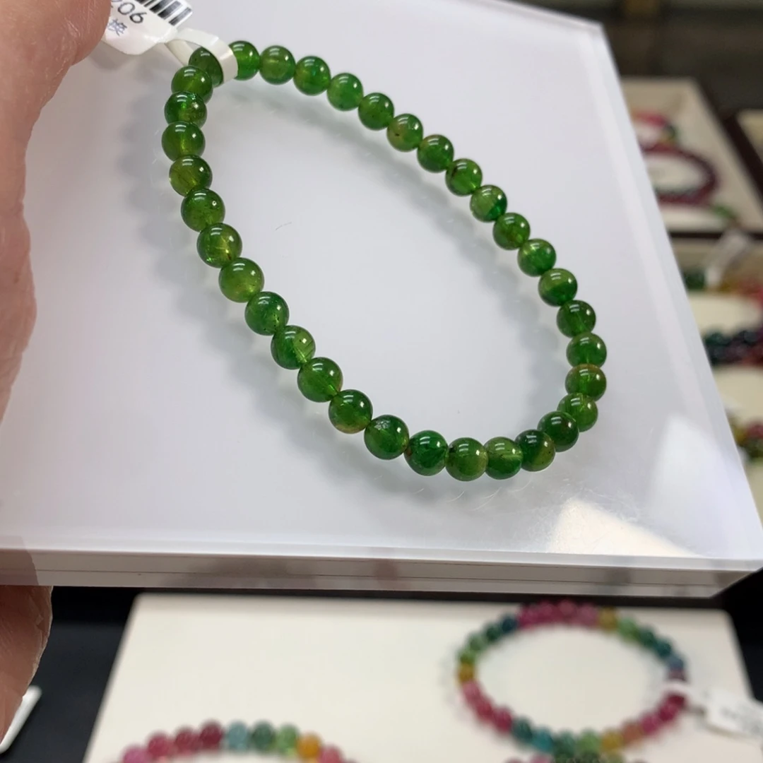 未镶嵌手链碧玺5.2mm