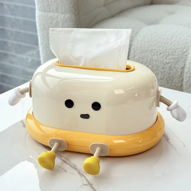 可爱纸巾盒创意客厅餐巾纸盒奶油风茶几纸筒收纳桌面抽纸盒高级感