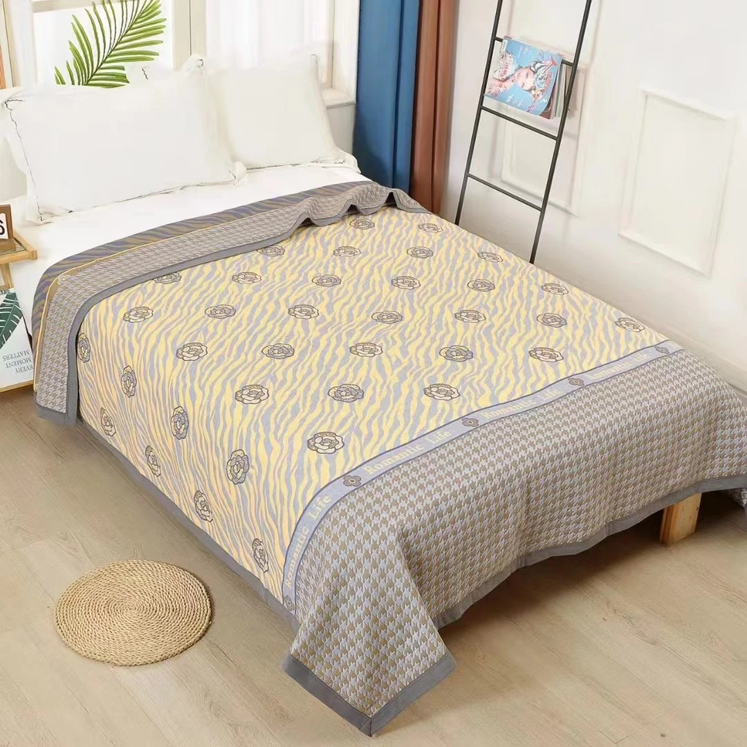 【小香】轻奢高端纱布多功能床盖2*2.3米舒适透气可机洗