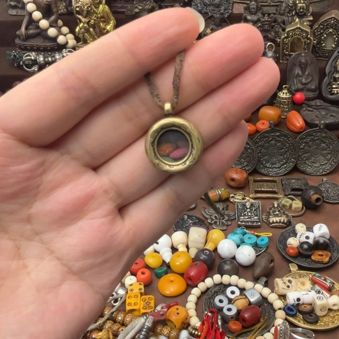 吊坠福利黄立马圆嘎乌盒