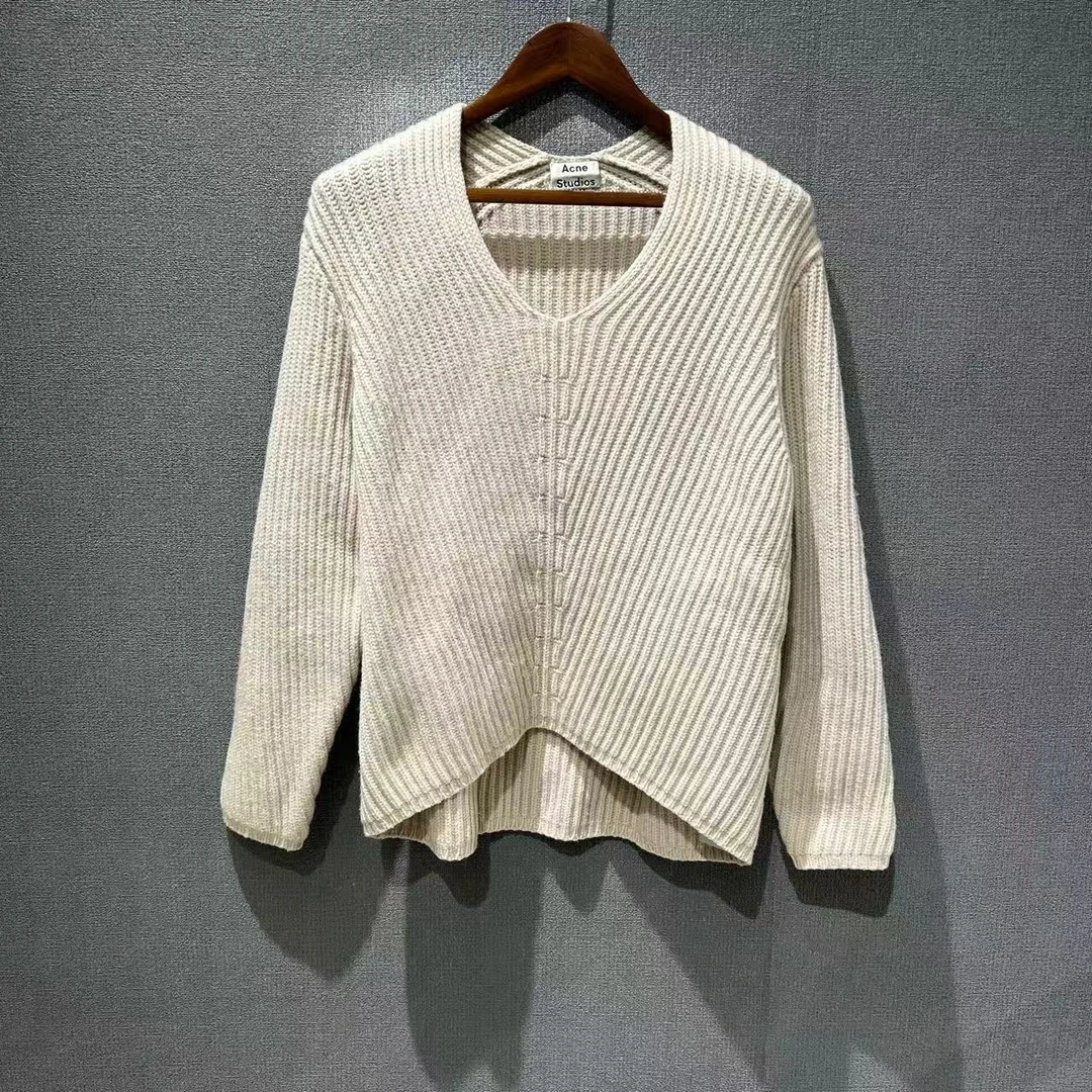 99新 Acne studio （pm）V领羊毛毛衣 s码/4017