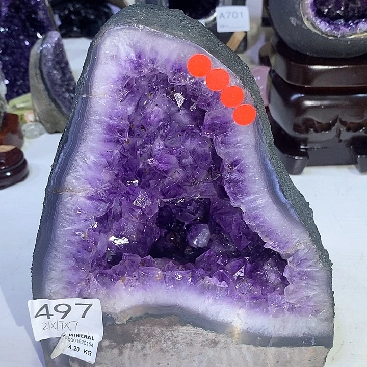 水晶未镶嵌大型摆件（非配饰）497晶洞福利