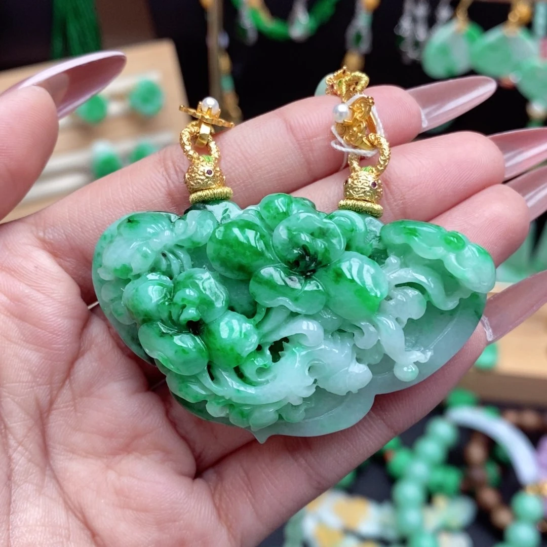 颈饰未镶嵌翡翠翡翠吊坠