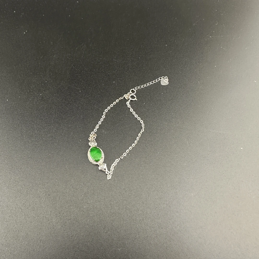 BY1209FPXQ标121 北玉精选 翡翠手链 多样性发货