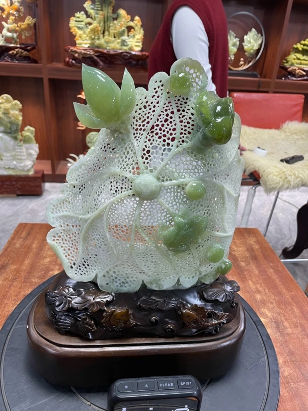 摆件新中式玄关山水摆件办公室摆件