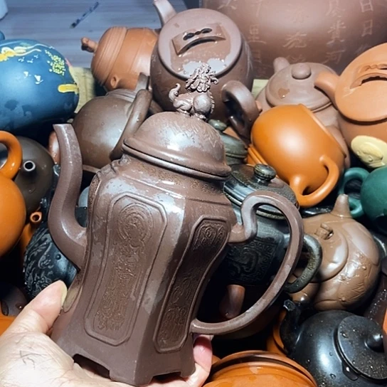 全手工制作宜兴紫砂壶