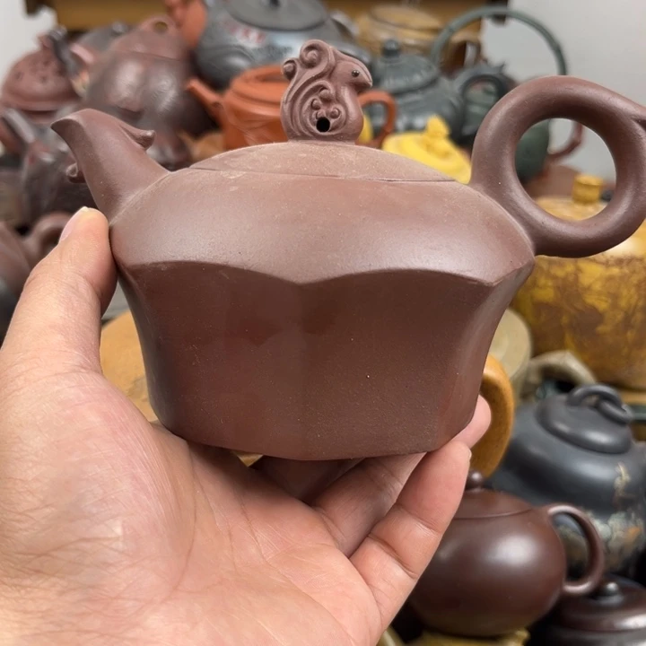 紫砂茶壶紫砂壶口毛边