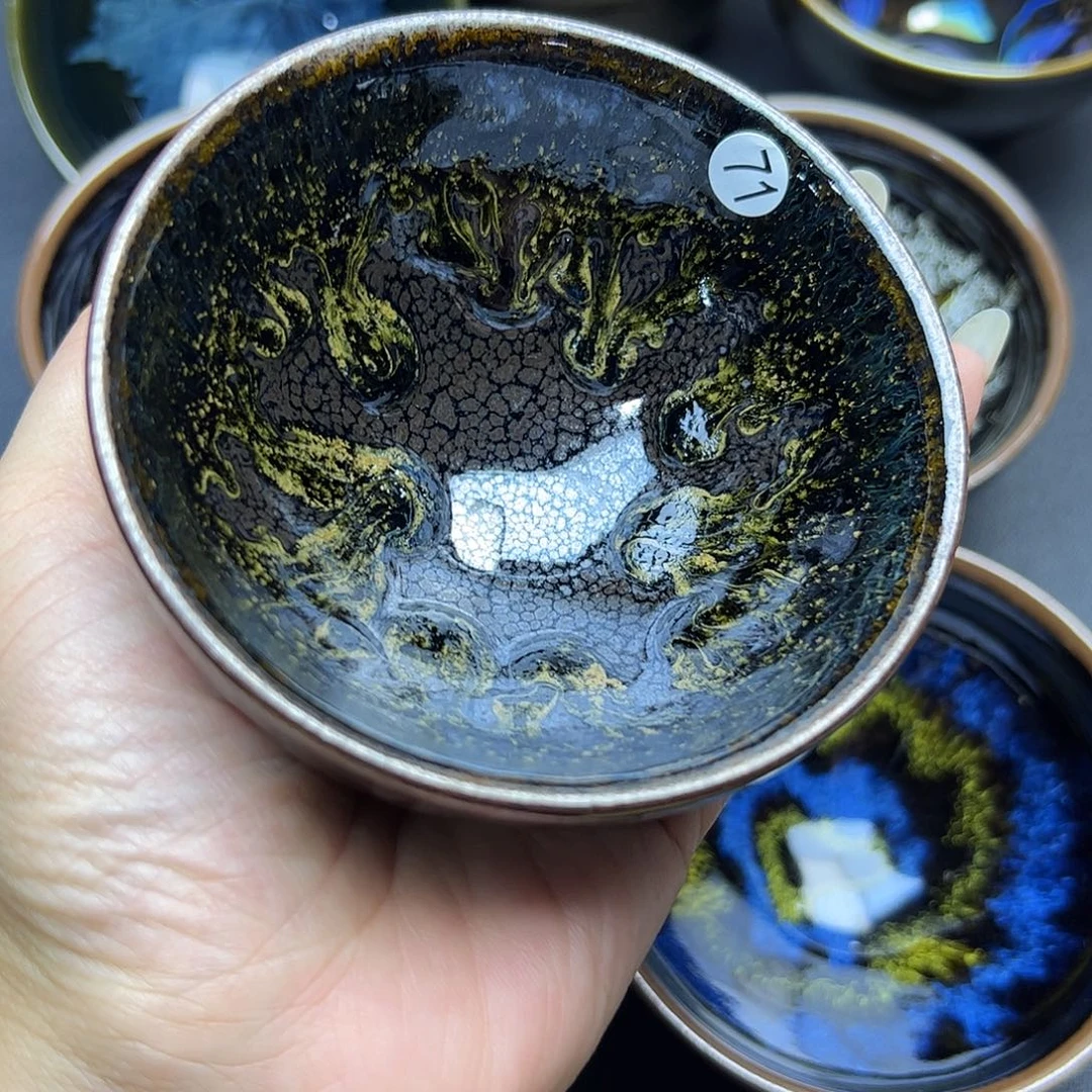 茶盏建窑建盏主人杯