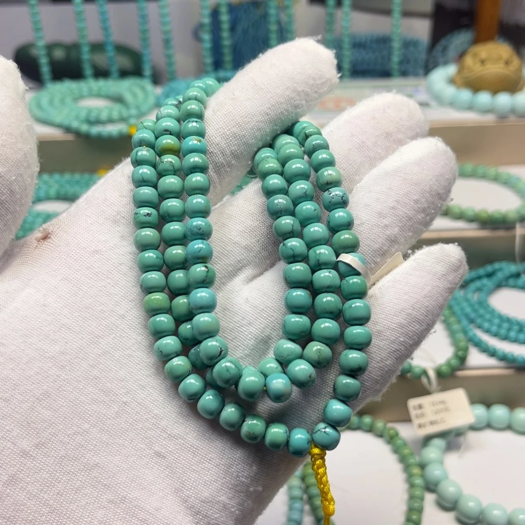 绿松石未镶嵌手链