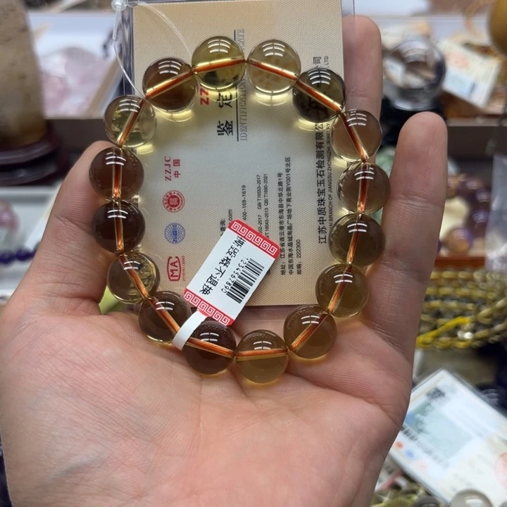 【闪购商品】水晶手链未镶嵌黄水晶