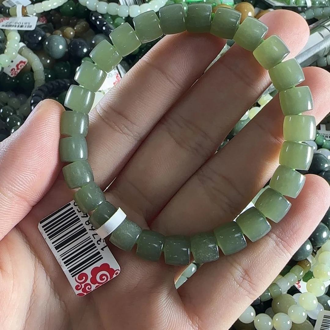 和田玉手链未镶嵌51