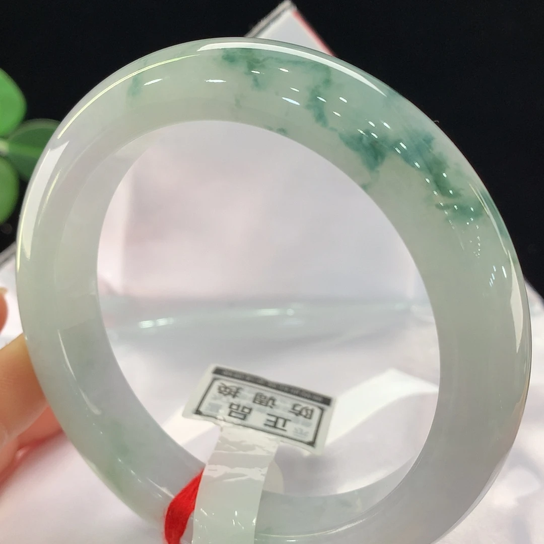 翡翠未镶嵌手镯0036
