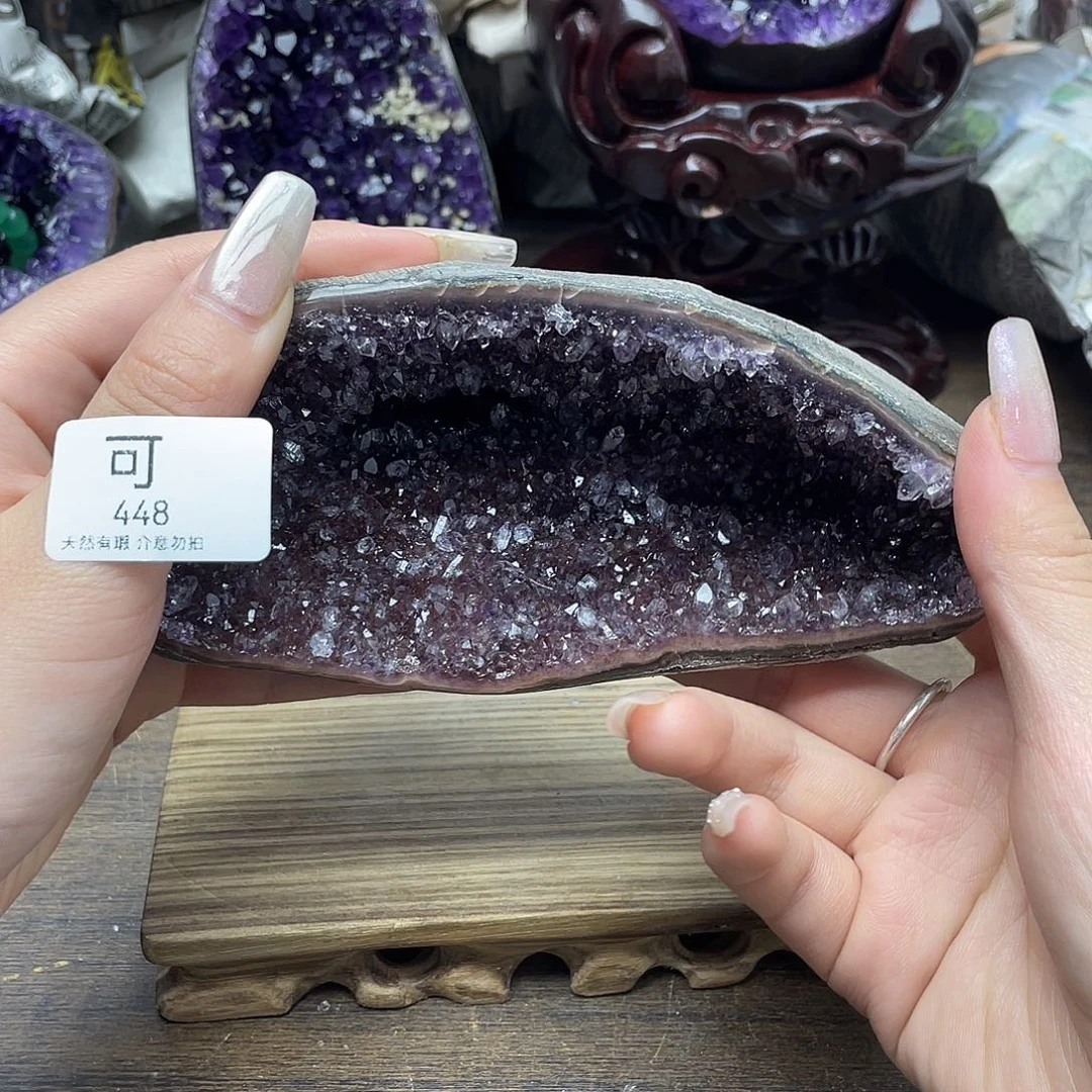 紫晶大型摆件（非配饰）未镶嵌