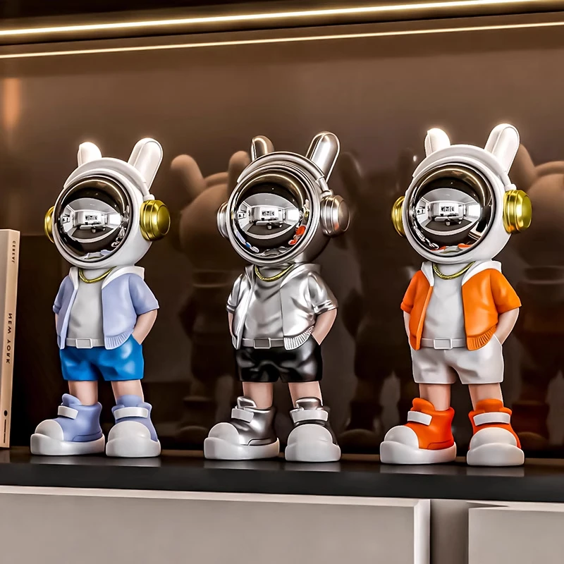 太空人宇航员桌面摆件家居客厅电视柜酒柜软装饰品开业礼物航天员
