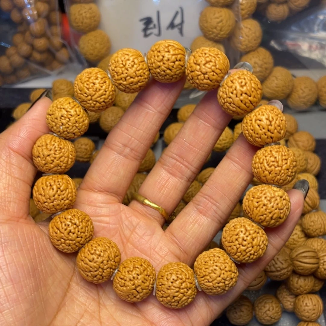 手串桃核16.6蚂蚁柳叶手串