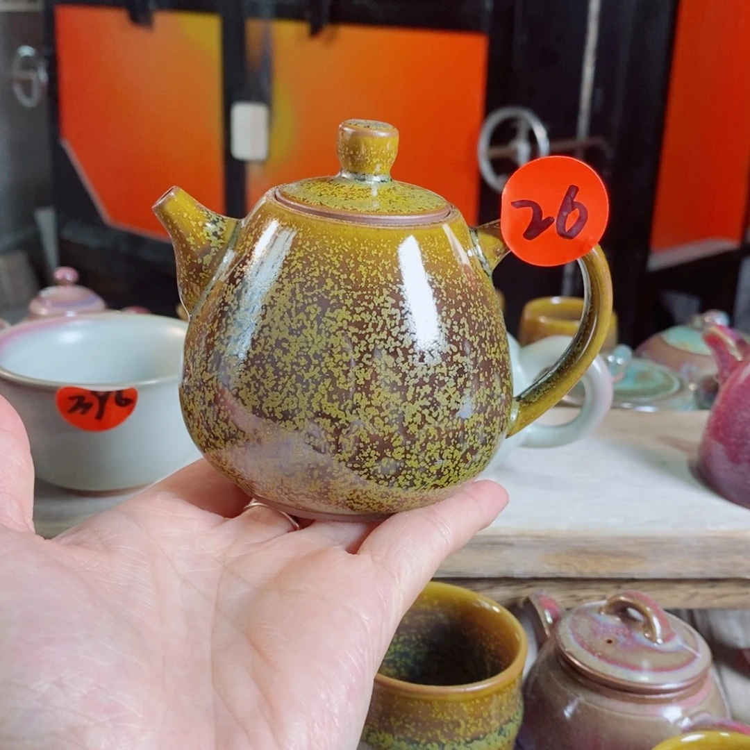 神后钧瓷手工，茶器