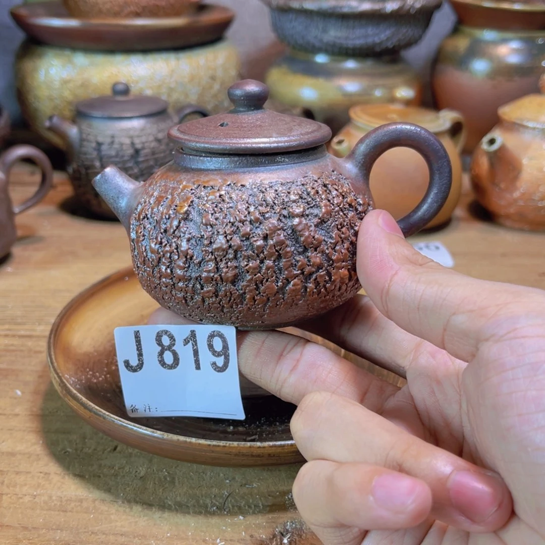 纯手工制作工艺（柴烧）裸烧纯手工制作柴烧杯819