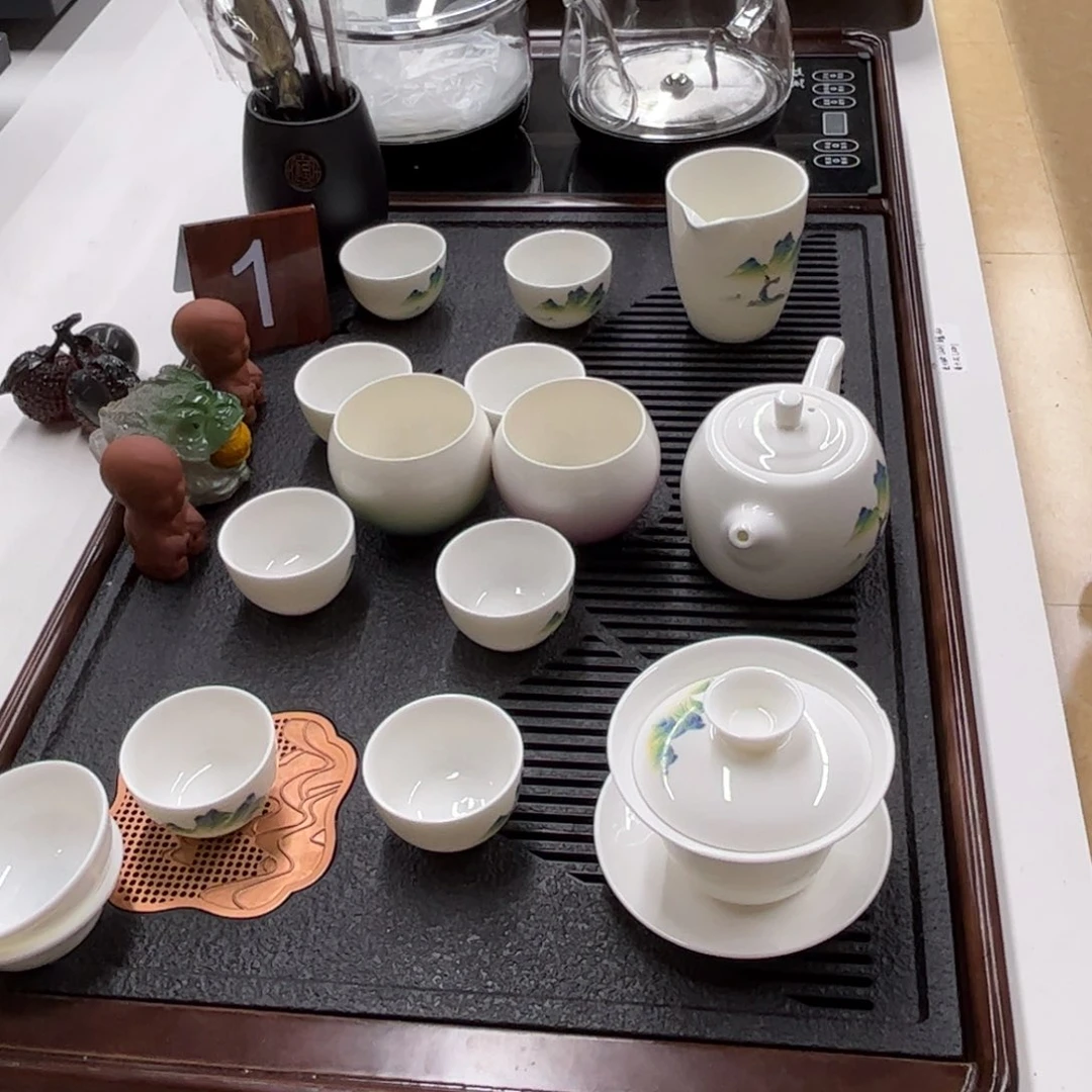 封**爱茶具套装家用全自动