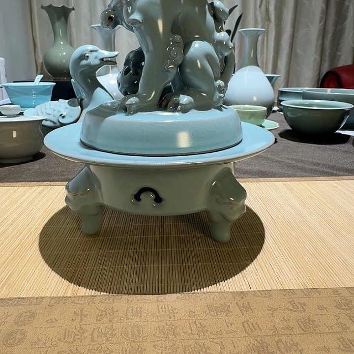 摆件全手工，蒜泥出香