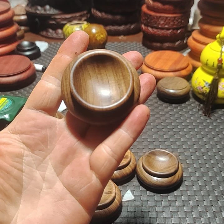 丁*南美酸枝木圆底座