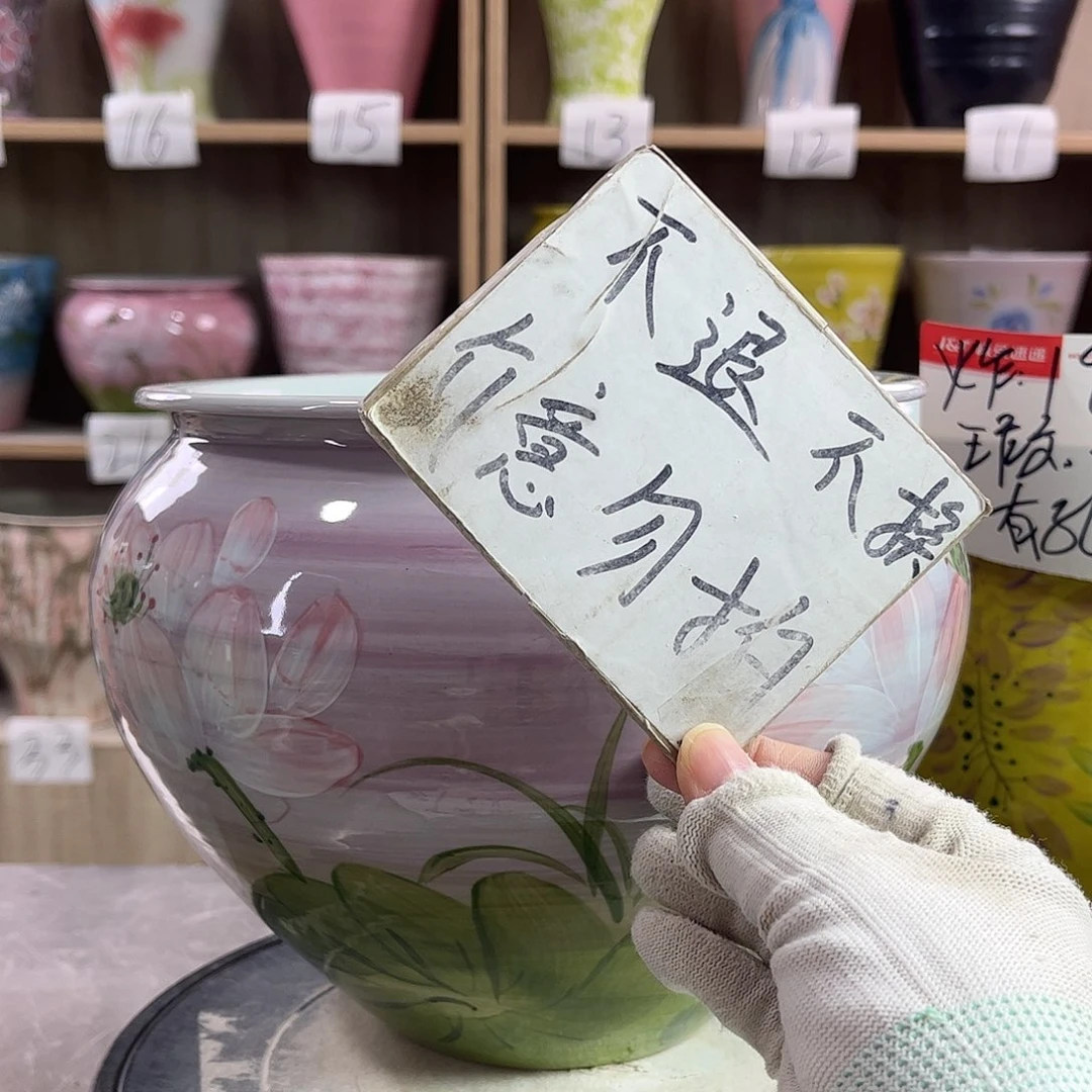 景德镇陶瓷花盆花盆