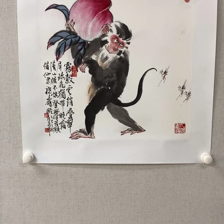 国画亲笔手绘原创