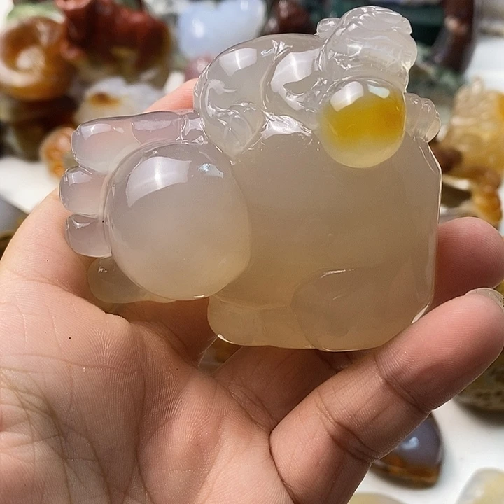 未镶嵌颈饰玛瑙/玉髓
