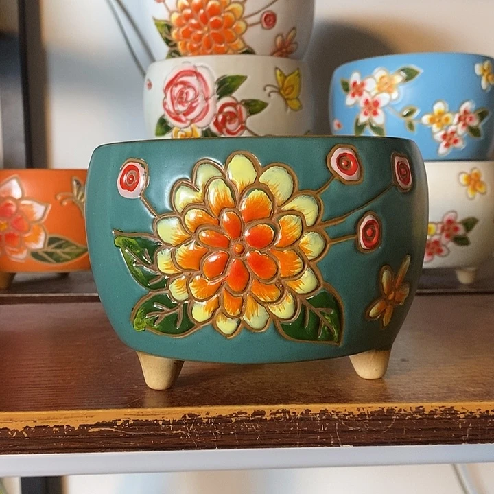 韩式多肉植物花盆