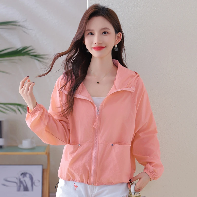 防晒衣外套2025年新款女夏季薄款防晒服女韩版宽松洋气防晒衫上衣