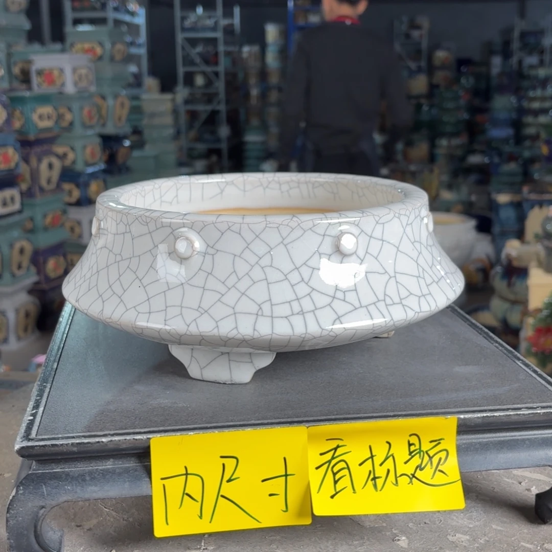 一风堂石湾花盆 内18*7